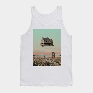 Home Time - Surreal/Collage Art Tank Top